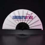 Festival-Fächer Hamburg Pride CSD in Weiß, Logo-Edition, Visning 1