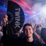 Festival Fan “TWINK” i sort – Rave & Pride statement – Visning 2