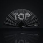 Festival Fan “TOP” i sort – Rave & Pride statement – Visning 1