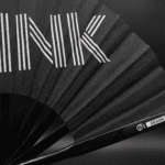 Festival Fan „TWINK“ i sort, Rave & Pride-statement, Visning 6