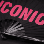 Festival Fans »ICONIC« i sort/lyserød, Rave Statement, Visning 6