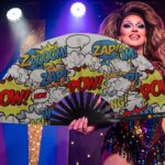 Festival Fan „ZAP BOOM POW” Gul, comic, rave & fest, Visning 5