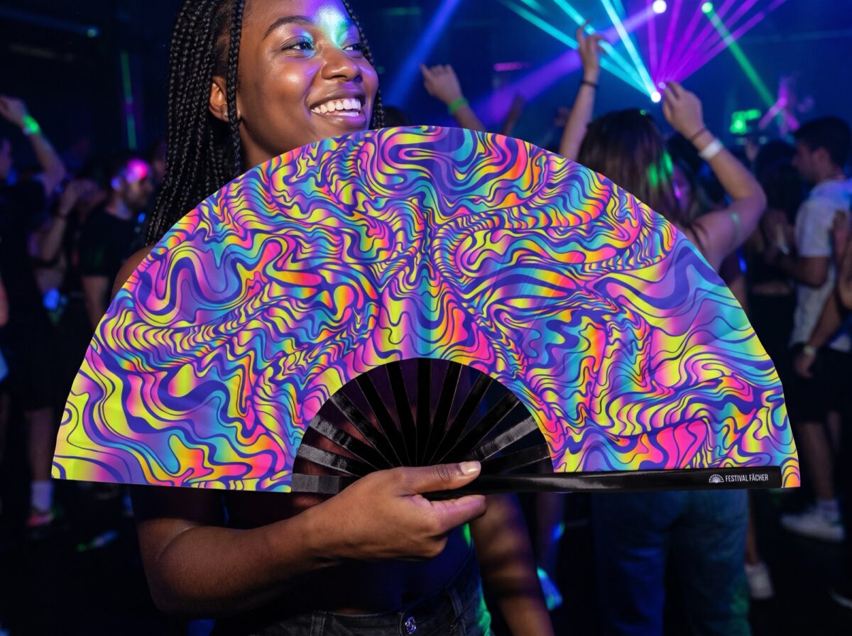 Festival Fan »Psychedelic Melt« i lilla til Goa & Psytrance, Visning 2