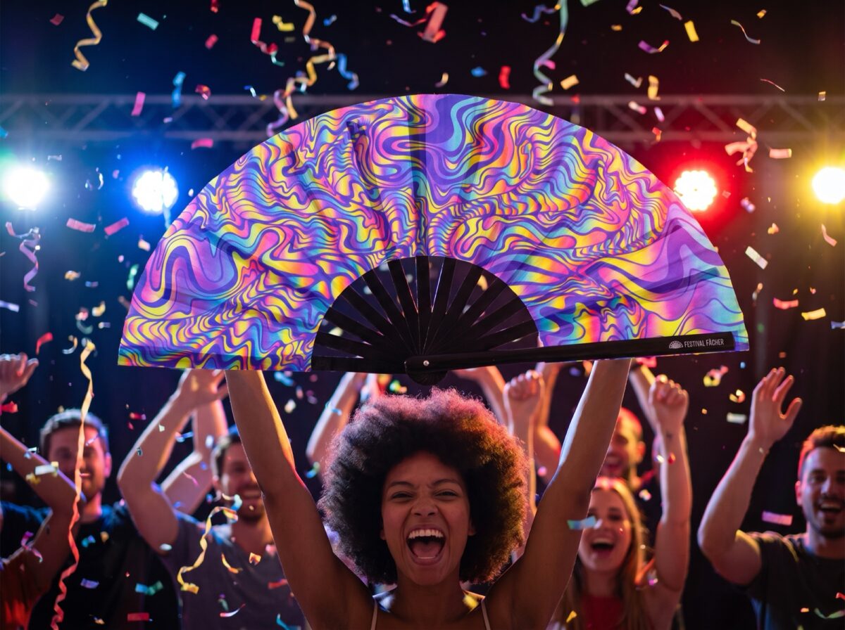 Festival Fan »Psychedelic Melt« i lilla til Goa & Psytrance, Visning 4