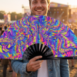 Festival Fan »Psychedelic Melt« i lilla til Goa & Psytrance, Visning 3