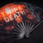 Festival Fan „TWINK DEATH“, sort, til Techno og Rave, Visning 5
