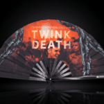 Festival Fan „TWINK DEATH“, sort, til Techno og Rave, Visning 1