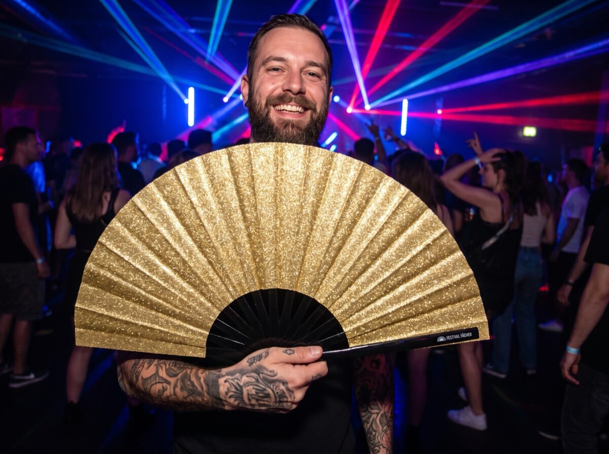 Festival Fans i guldglimmer til festivaler og fester, Visning 2