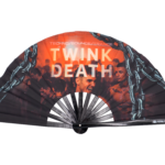 Festival Fan „TWINK DEATH“, sort, til Techno og Rave, Visning 6